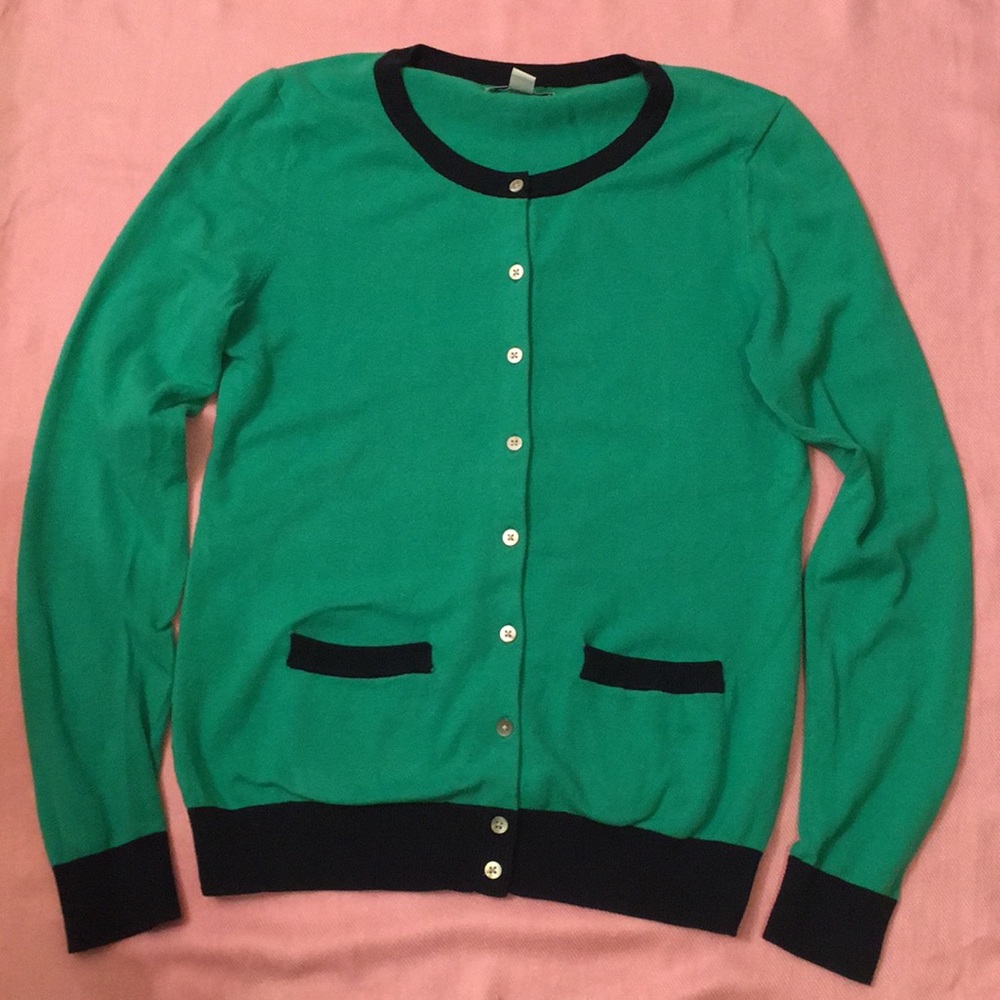 OLD NAVY Color Block Cardigan